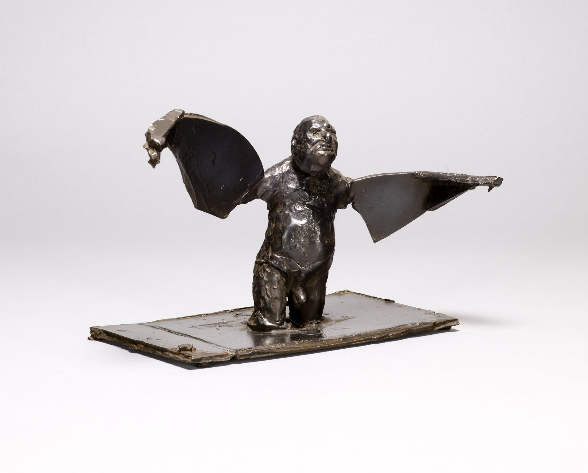 Sharp-Winged Man, Bronze, 1/1 7"x10"x5" 2014